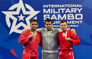 Самбочиларимиз ҳарбийлар ўртасидаги жаҳон чемпионатида совриндор бўлди